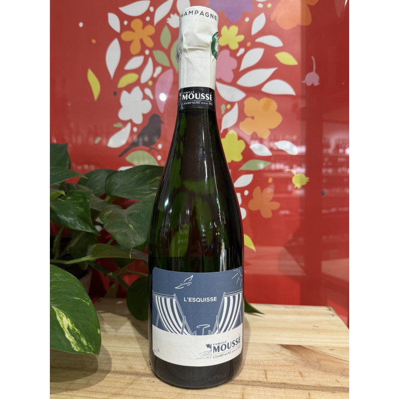Champagne Moussé Fils - Esquisse