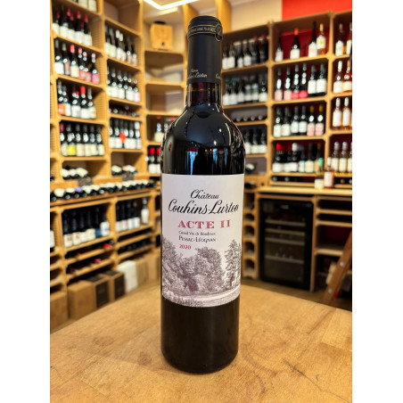 Chateau Couhins Lurthon - Acte II P. Léognan - 2020