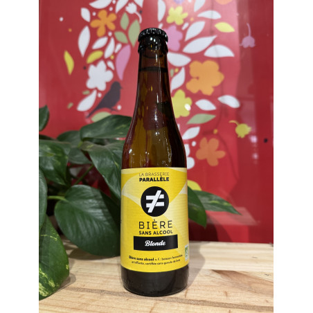 Brasserie Parallèle - Bière blonde sans alcool - 0,3%