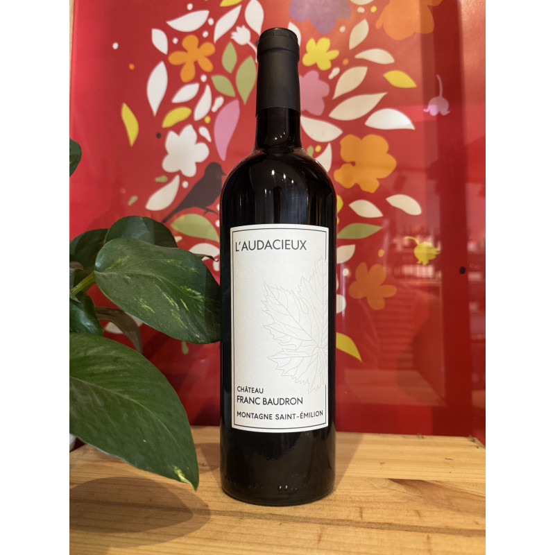 Chateau Franc Baudron - Audacieux Rouge - AOC Montagne Saint Emilion 2020