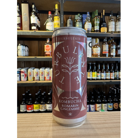 Turbulente - Kombucha Romain Gingembre - 33cl