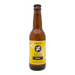 Brasserie Parallèle - Bière blonde sans alcool - 0,3% 33cl